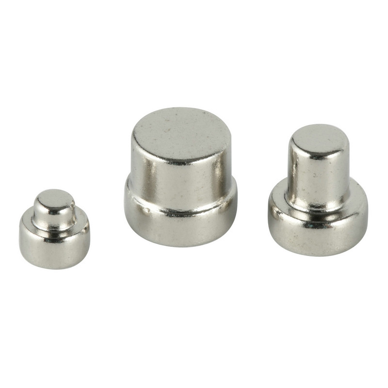 Strong NdFeB stepped cylinder magnet